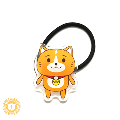 オリジナルアクリルヘアゴム製品